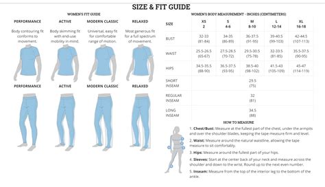 columbia size guide uk.